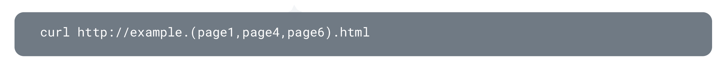 curl command line for multiple pages on website